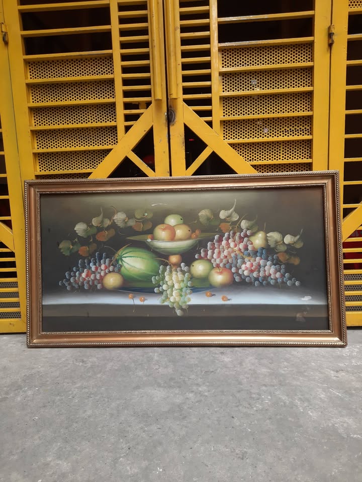 Tranh tĩnh vật hoa quả cổ điển — original_uncropped