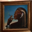 Tranh chân dung thiếu nữ phong cách cổ điển