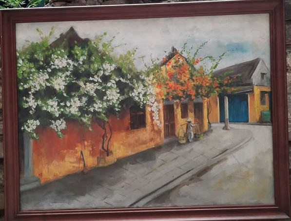 Tranh phố cổ Hội An