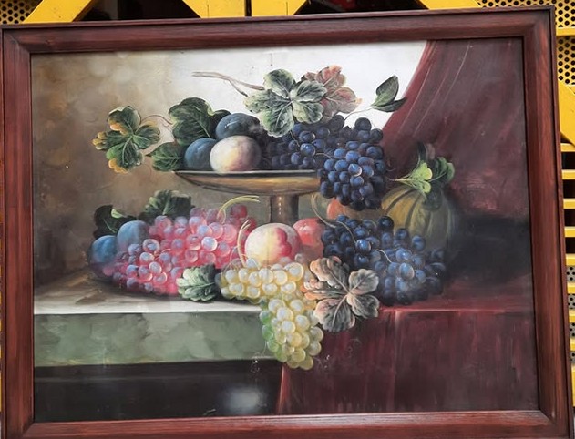 Tranh tĩnh vật hoa quả cổ điển
