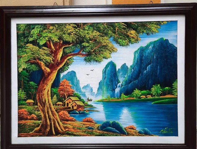 Tranh phong cảnh sơn thủy hữu tình